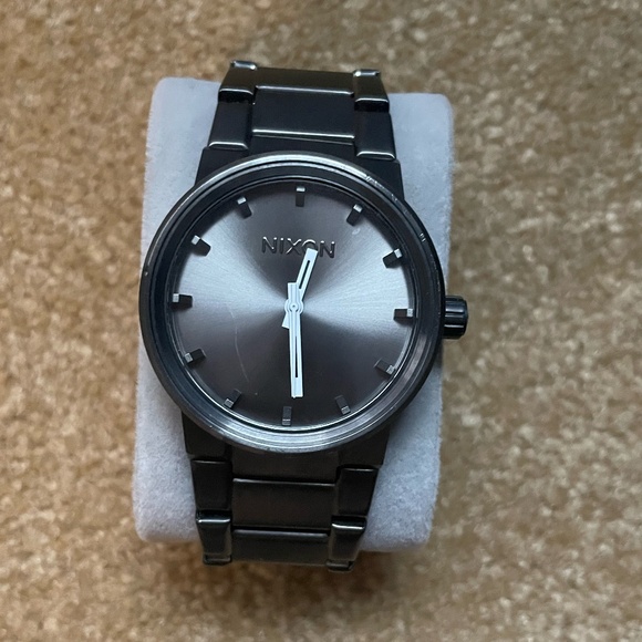 Marc Jacobs Black Silver Canvas Seatbelt Buckle Belt OS  display picture 1